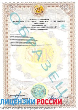 Образец сертификата соответствия (приложение) Топки Сертификат ISO 14001